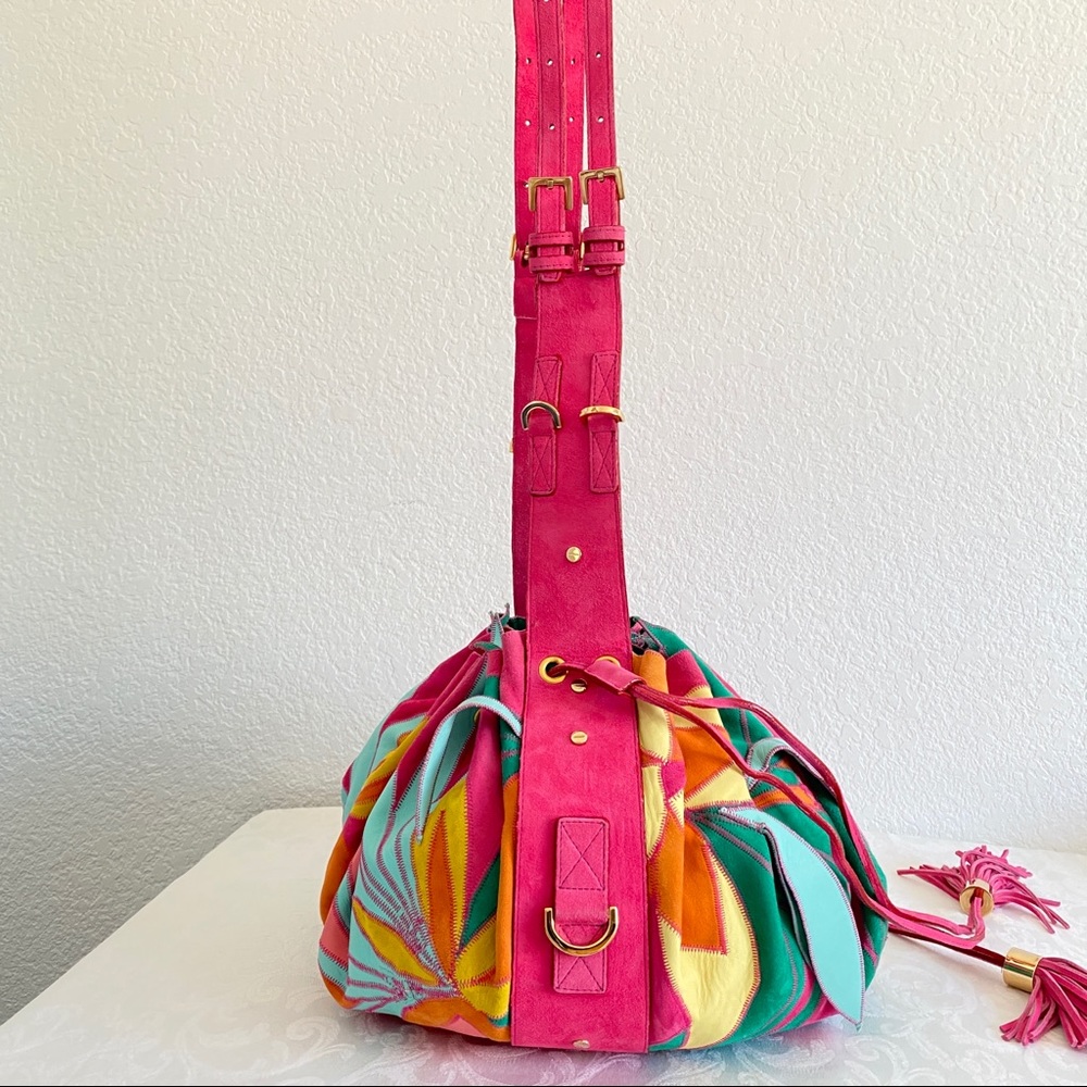 Givenchi Multicolor Leather Patchwork Bag - image 4